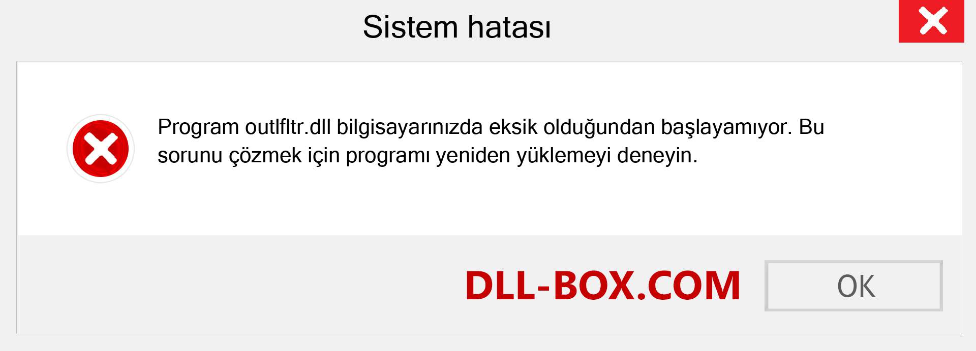 outlfltr.dll dosyası eksik mi? Windows 7, 8, 10 için İndirin - Windows'ta outlfltr dll Eksik Hatasını Düzeltin, fotoğraflar, resimler